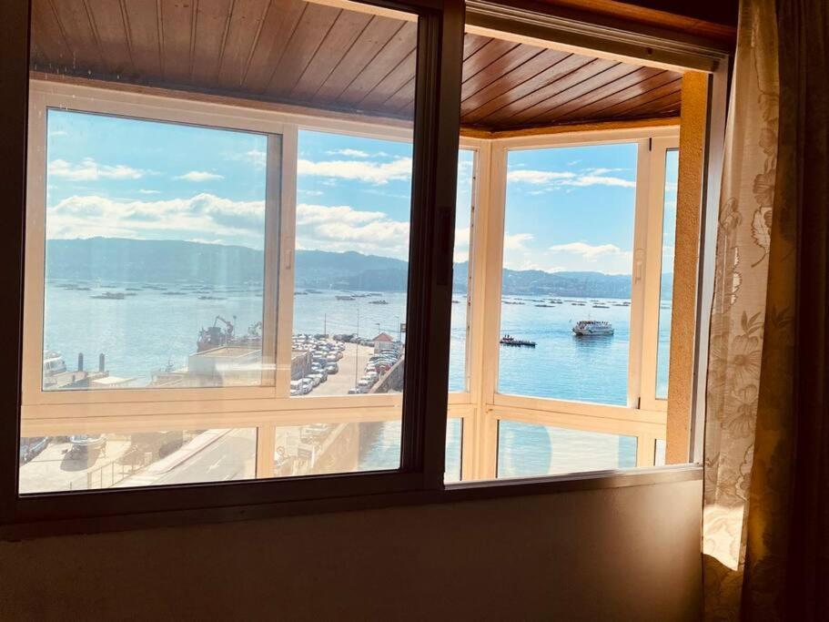 Apartamento Disfruta Del Mar Y La Brisa Marina - Xanela Ao Mar Moaña Exterior foto