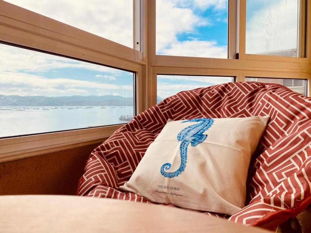 Apartamento Disfruta Del Mar Y La Brisa Marina - Xanela Ao Mar Moaña Exterior foto
